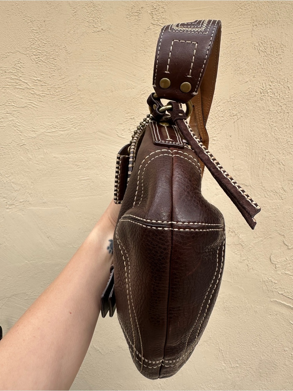 🦣 Y2k/ Vintage Coach Brown Soho Shoulder Bag 10479 🦣 - Picture 8 of 12